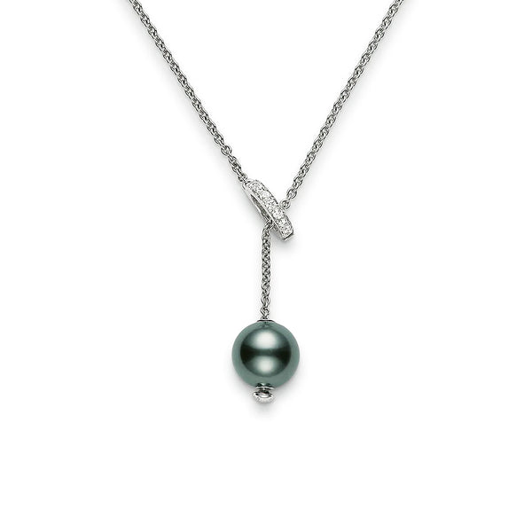 Mikimoto Black South Sea Cultured Pearl Necklace