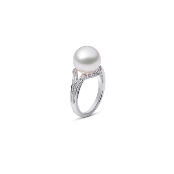 Mikimoto White South Sea Pearl Ring