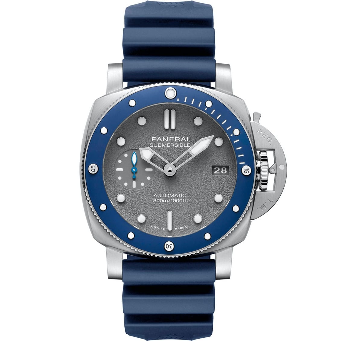 Panerai PAM00959 Luminor Submersible Grey Dial Men’s Watch