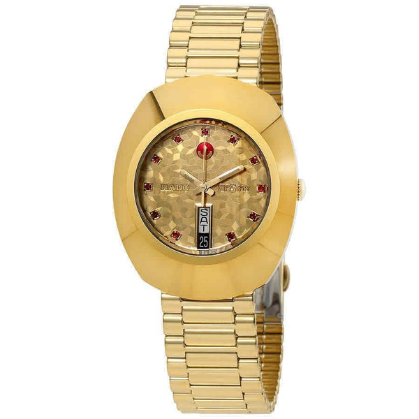 Rado Women's R12413653 Original Gold-Tone Stainless Steel Watch
