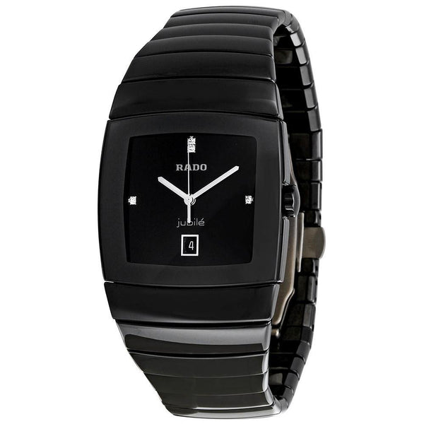 Rado Men's R13724702 Sintra Diamond Black Ceramic Watch