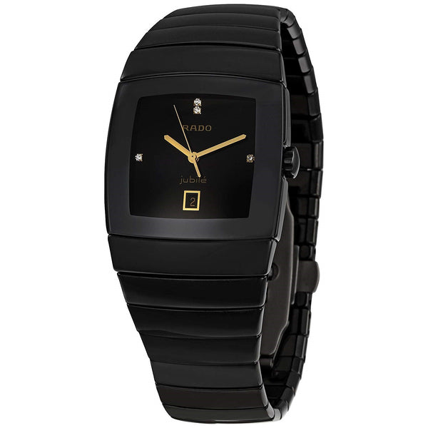 Rado Men's R13724712 Sintra Diamond Black Ceramic Watch