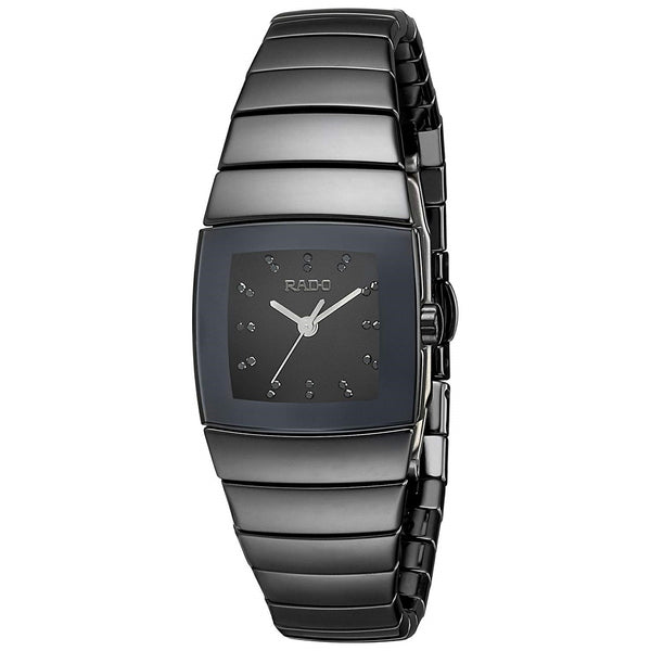 Rado Women's R13726722 Sintra Diamond Black Ceramic Watch