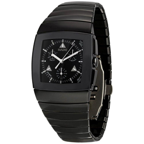 Rado Men's R13764152 Sintra Chronograph Black Ceramic Watch