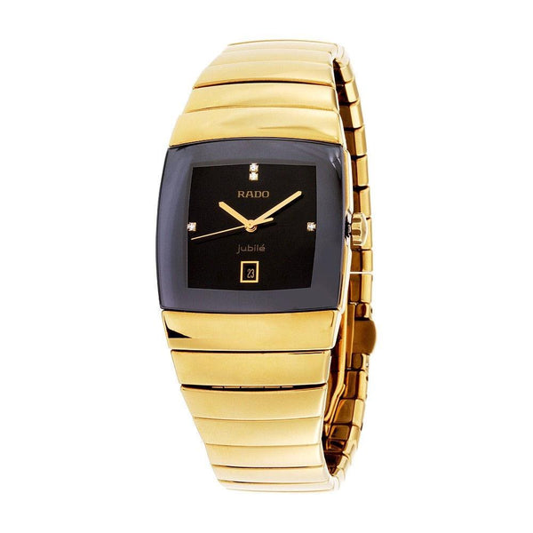 Rado Men's R13841712 Sintra Gold-Tone Ceramic Watch