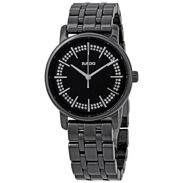 Rado Women's R14063727 Diamaster Black Ceramic Watch