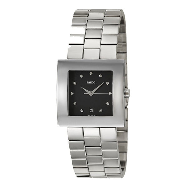 Rado Men's R18681703 Diastar Diamond Stainless Steel Watch