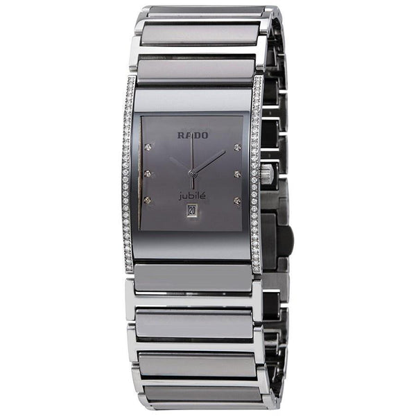 Rado Men's R20731712 Integral Diamond Stainless Steel and Ceramic Watch