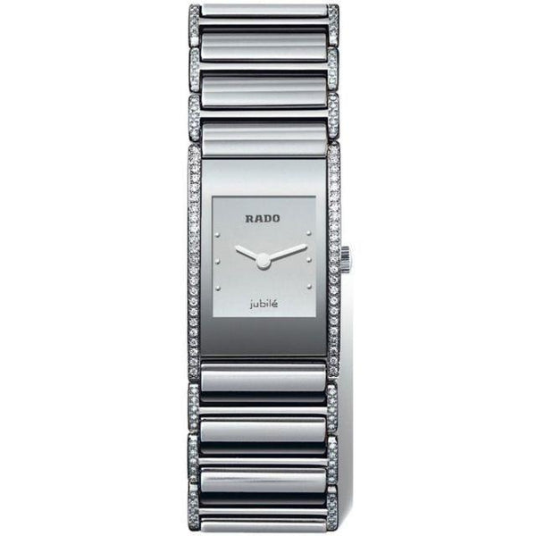 Rado Women's R20733122 Integral Diamond Stainless Steel with Sets of Diamond Watch