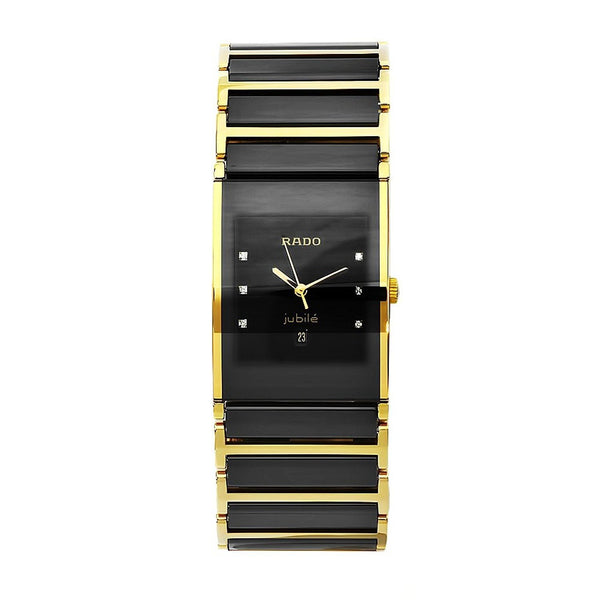 Rado Men's R20787752 Integral Diamond Two-Tone Ceramic Watch