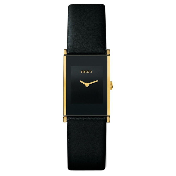 Rado Women's R20789155 Integral Black Leather Watch