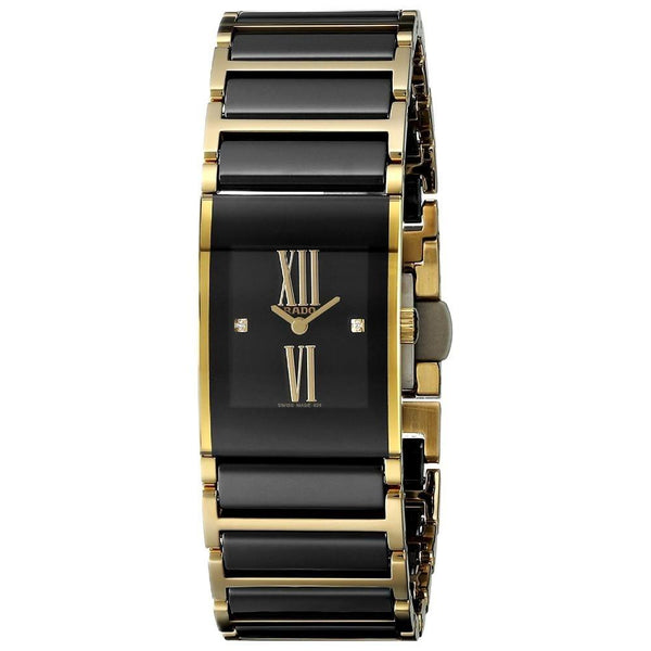 Rado Women's R20789762 Integral Diamond Two-Tone Ceramic Watch