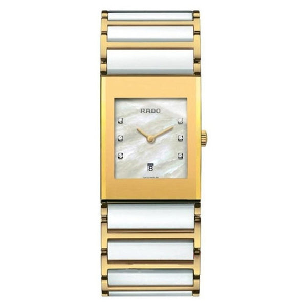Rado Women's R20791901 Integral Diamond Two-Tone Stainless Steel and Ceramic Watch