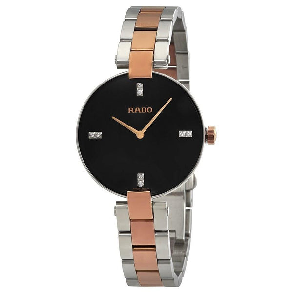 Rado Women's R22850703 Coupole Diamond Two-Tone Stainless Steel Watch