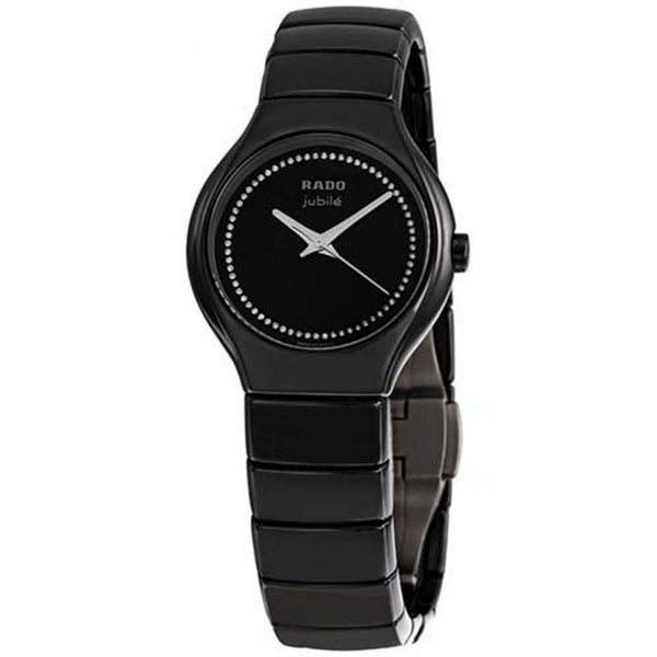 Rado Women's R27655732 True  Diamond Black Ceramic Watch