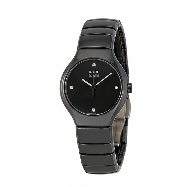 Rado Women's R27655742 TRUE Black Ceramic Watch