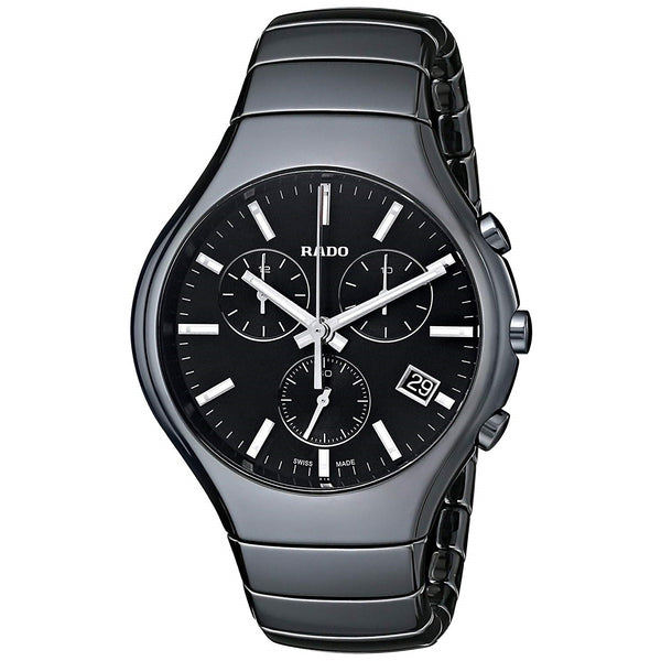 Rado Men's R27814162 True  Chronograph Black Ceramic Watch