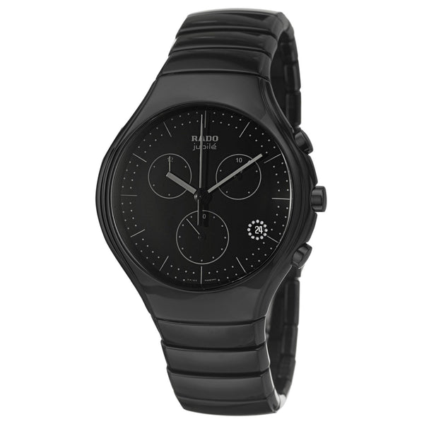 Rado Men's R27814402 True  Diamond, Chronograph Black Ceramic Watch