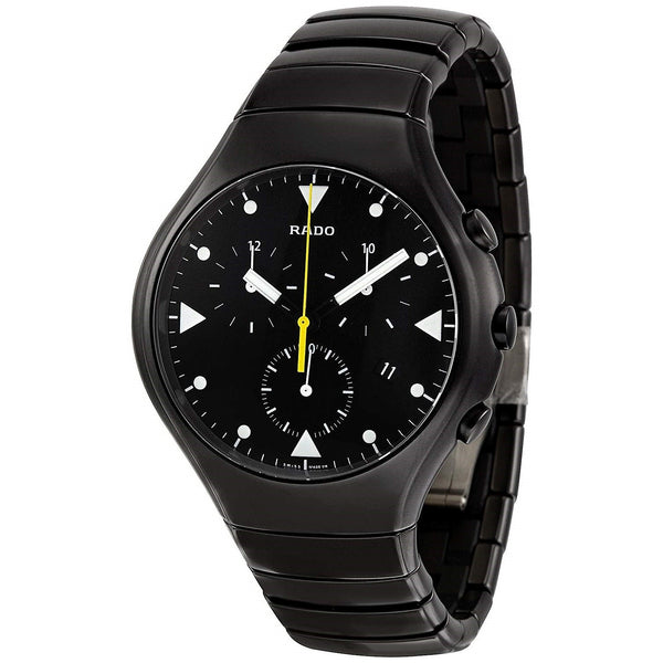 Rado Men's R27815162 True  Chronograph Black Ceramic Watch