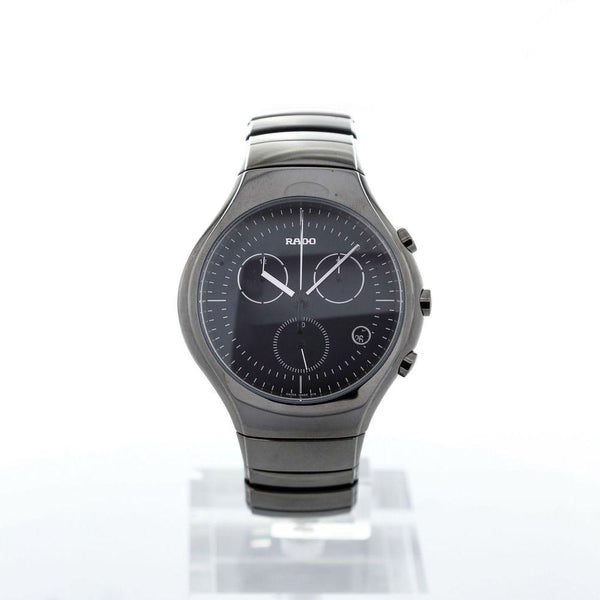 Rado Men's R27896152 True  Chronograph Black Ceramic Watch