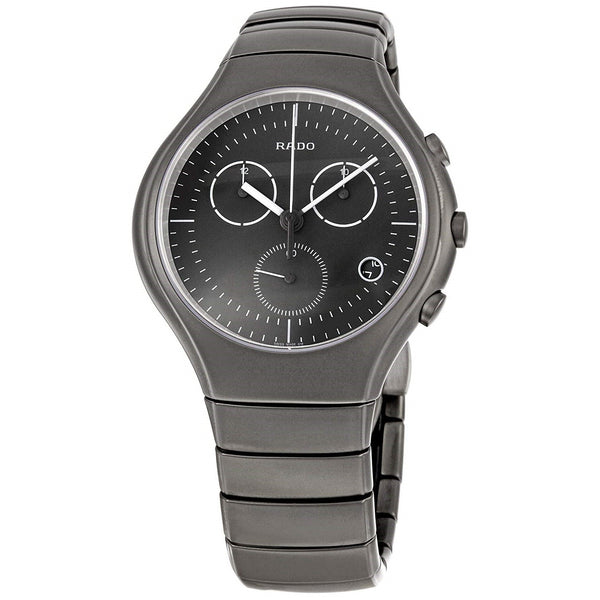 Rado Men's R27897102 True  Chronograph Black Ceramic Watch