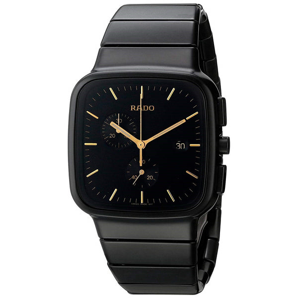 Rado Men's R28389162 True  Chronograph Black Ceramic Watch