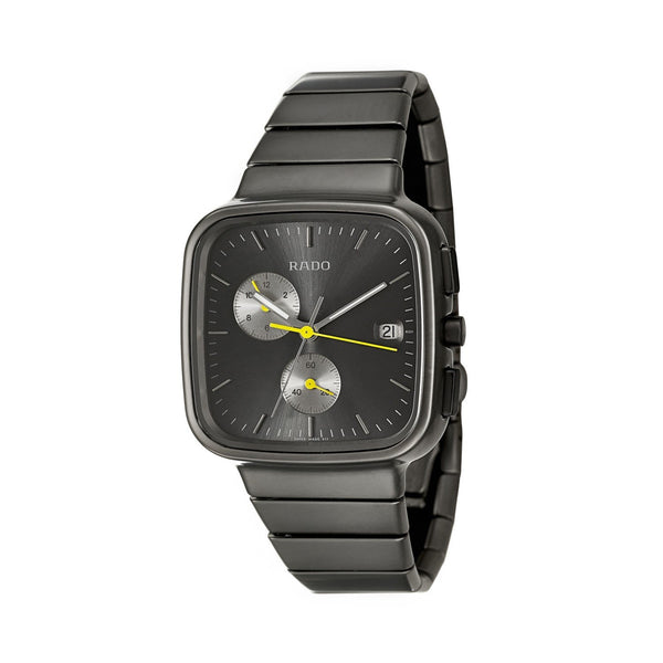 Rado Men's R28390112 True  Chronograph Grey Ceramic Watch