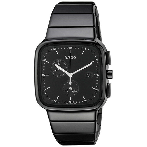 Rado Men's R28885152 True  Chronograph Black Ceramic Watch