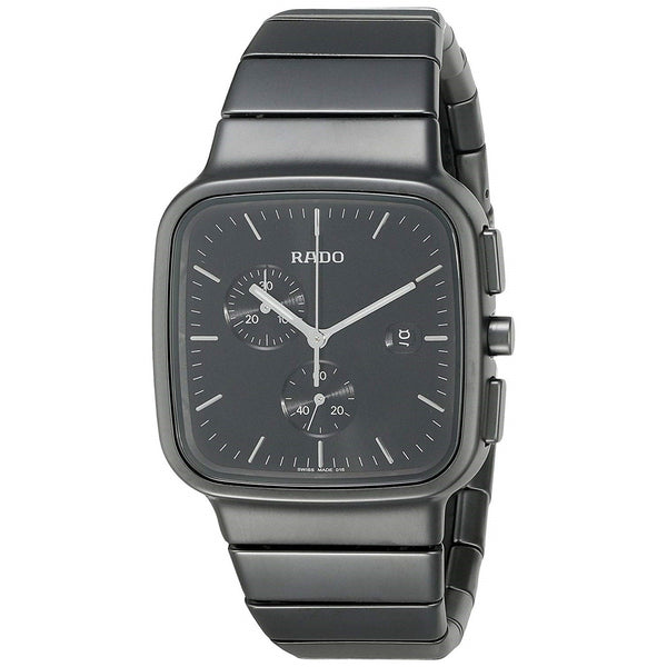 Rado Men's R28886162 True  Chronograph Black Ceramic Watch
