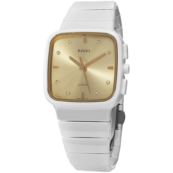 Rado Women's R28900702 Jubile White Ceramic Watch