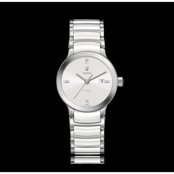 Rado Women's R30027712 Centrix Two-Tone Stainless Steel and Ceramic Watch