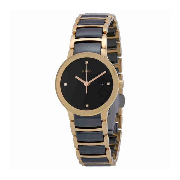 Rado Women's R30555712 Centrix Diamond Two-Tone Stainless Steel Watch