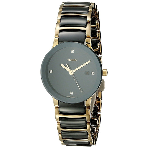 Rado Women's R30930712 Centric Jubile Diamond Two-Tone Stainless steel and Ceramic Watch