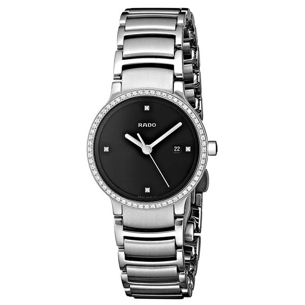 Rado Women's R30933713 Centrix Diamond Stainless Steel Watch