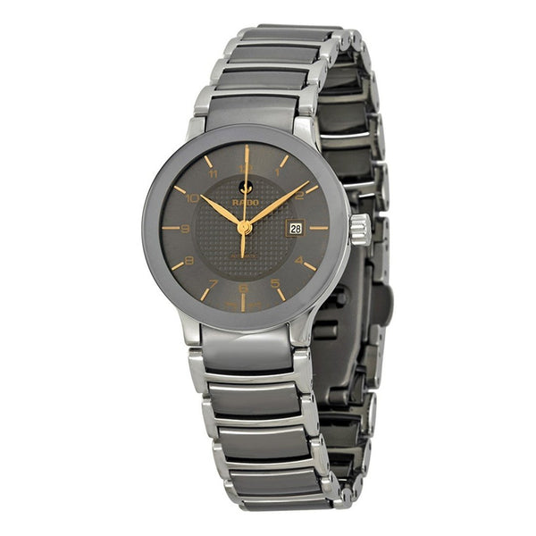 Rado Women's R30940132 Centrix Two-Tone Stainless Steel, Ceramic Watch