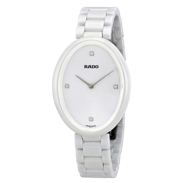 Rado Women's R53092712 Esenza White Ceramic Watch