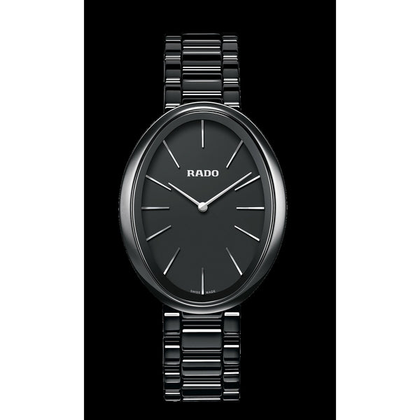 Rado Women's R53093152 Esenza Black Ceramic Watch