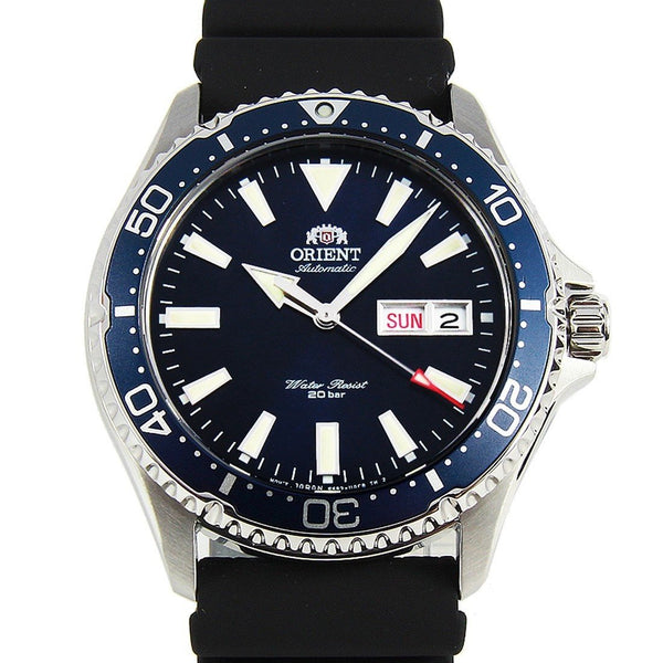 Orient Men's RA-AA0006L19B Mako III Black Resin Watch