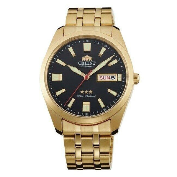 Orient Men's RA-AB0015B19B Tri Star Gold-Tone Stainless Steel Watch