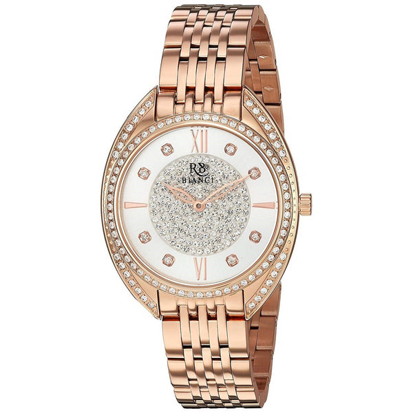 Roberto Bianci Women's RB0211 Aveta Crystal Rose Gold-Tone Stainless Steel Watch