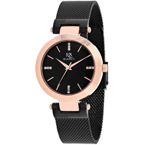 Roberto Bianci Women's RB0405 Cristallo Black Stainless Steel Watch