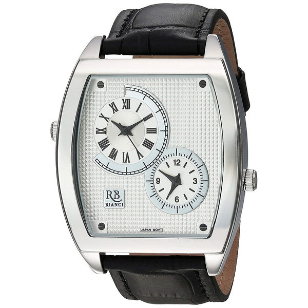 Roberto Bianci Men's RB0740 Benzo Black Leather Watch