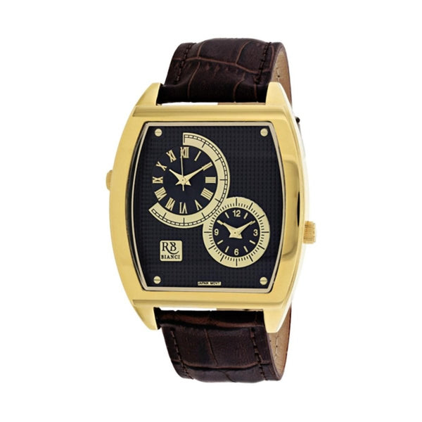 Roberto Bianci Men's RB0743 Benzo Brown Leather Watch