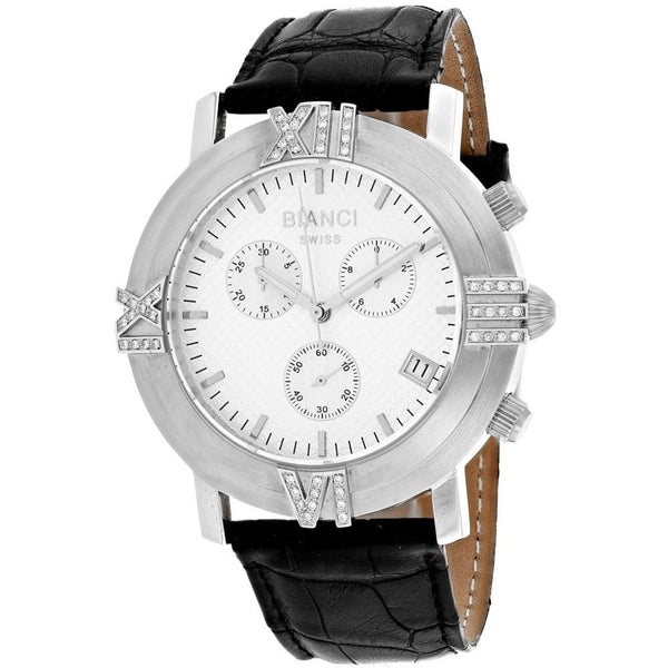 Roberto Bianci Women's RB18491 Medellin Chronograph Black Leather Watch