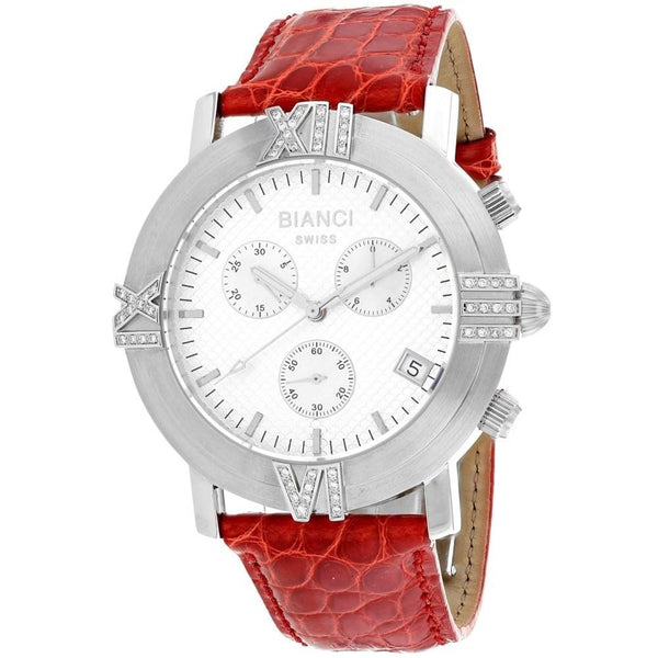 Roberto Bianci Women's RB18492 Medellin Chronograph Red Leather Watch