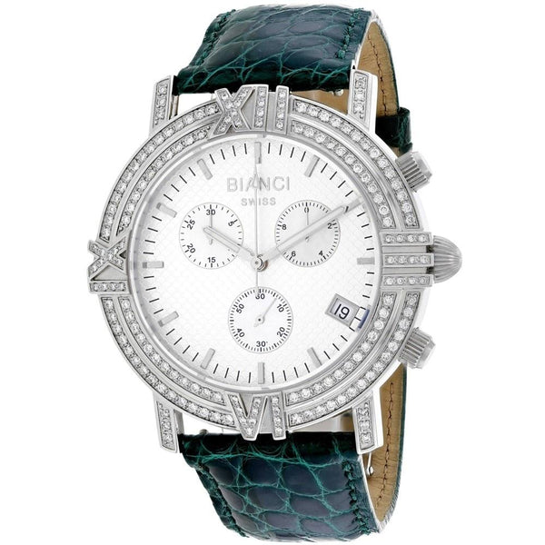 Roberto Bianci Women's RB18502 Medellin Chronograph Green Leather Watch