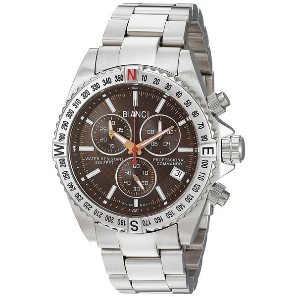 Roberto Bianci Men's RB18800 Battaglia Chronograph Stainless Steel Watch