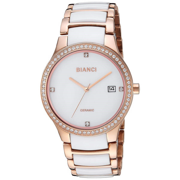 Roberto Bianci Women's RB2953 Balbinus Crystal Two-Tone Stainless Steel with Ceramic Watch
