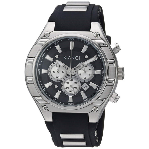 Roberto Bianci Men's RB54441 Ameglio Chronograph Black Silicone Watch
