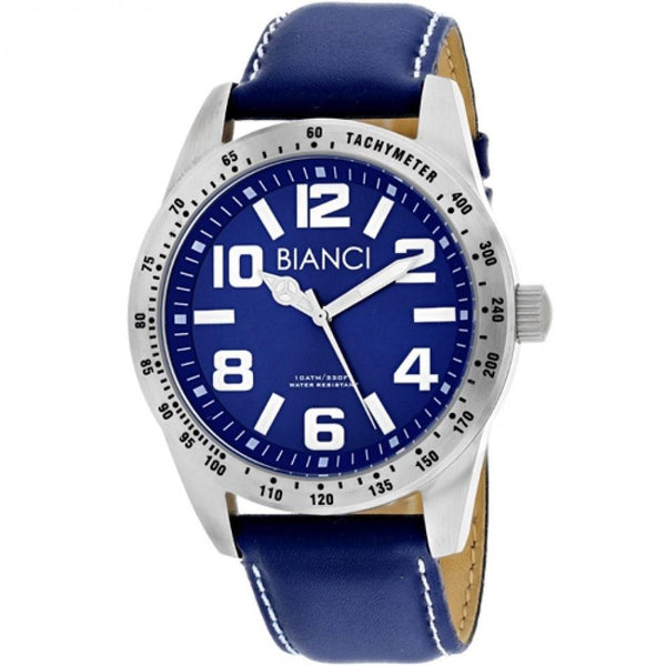 Roberto Bianci Men's RB55091 Achille Blue Leather Watch